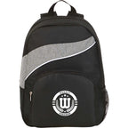 Tornado Deluxe Backpack with Side Mesh Pocket Full Color - Graphite - Front