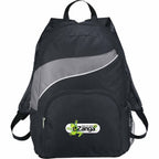 Tornado Deluxe Backpack with Side Mesh Pocket Full Color - Gray - Front 2