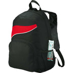 Tornado Deluxe Backpack with Side Mesh Pocket Full Color - RED - Photo 2