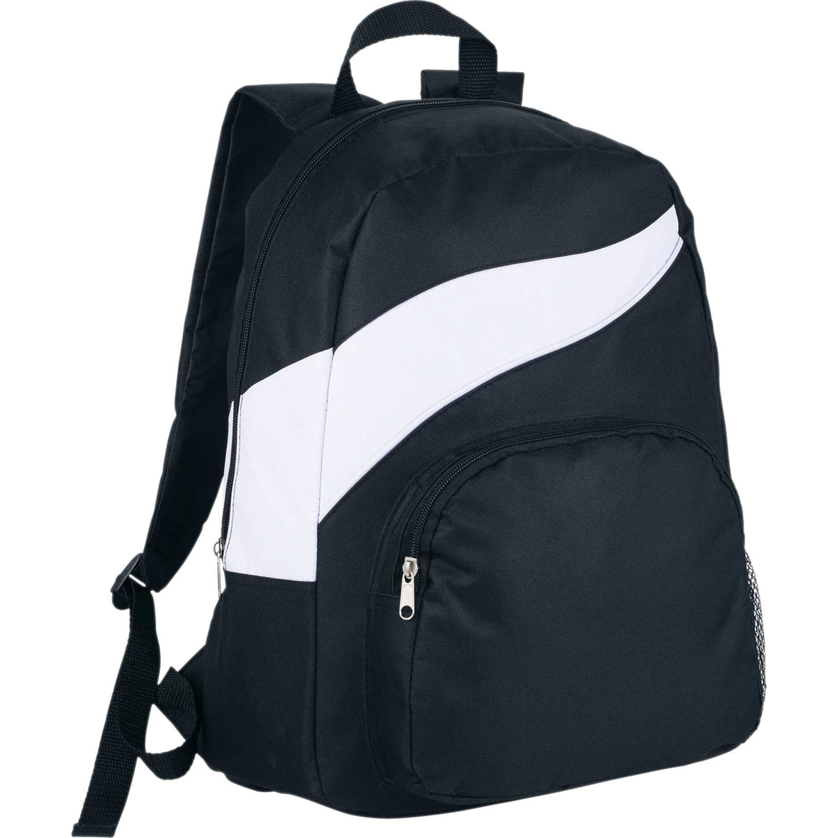 Tornado Deluxe Backpack with Side Mesh Pocket Full Color - White - Photo 5