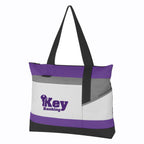 Tote Bag, Advantage Embroidery - Purple - Silk Screen