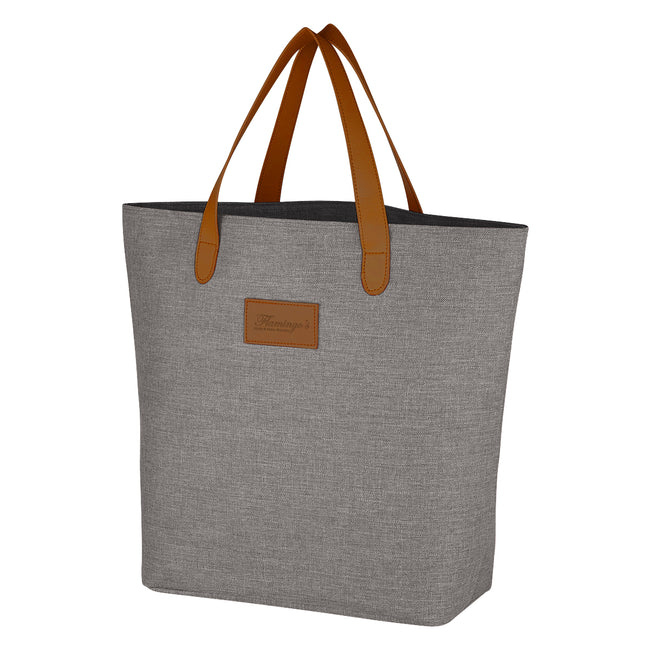 Tote Bag, Heathered Debossing