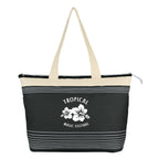 Tote Bag, Marina - Black - Silk Screen