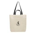 Tote Bag, Melissa Embroidery - Black - Embroidery