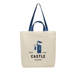 Tote Bag, Melissa Embroidery - Navy - Colorbrite
