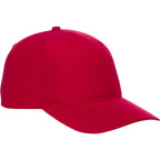 Transcend Lightweight Ball Cap with UPF 40+ Embroidery - Team Red - Front Flat