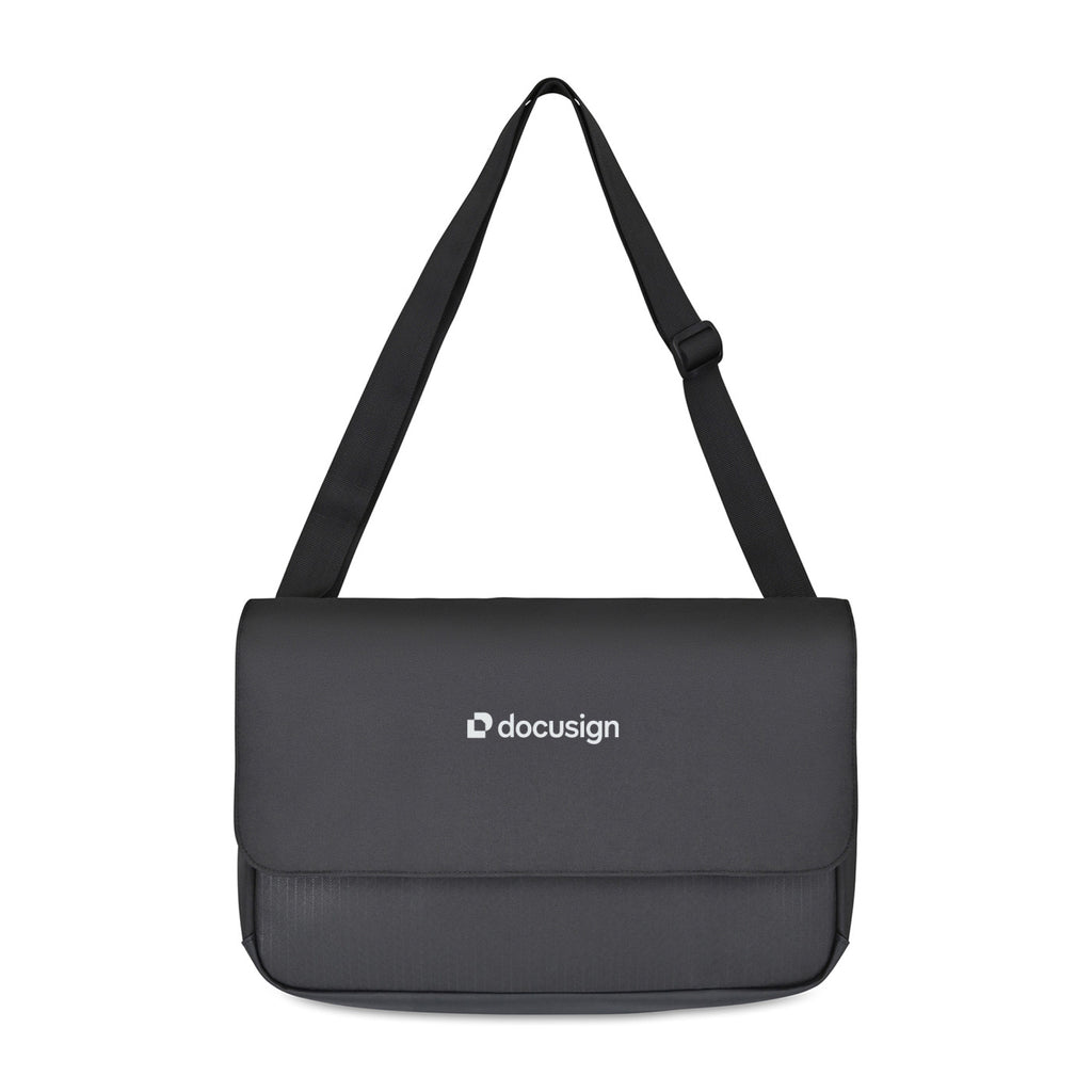 Transit Recycled Laptop Messenger Bag, 16 Inch - Black - View 1