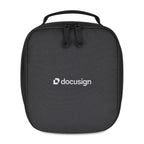 Transit Recycled Toiletry Bag with Wipe-Clean Base Transfer - Black - View 1