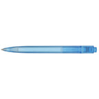 Translucent Gel Pen in Ocean Bound Plastic Full Color - Blue - Back 2