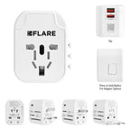 Travel Adapter for International Use - Pad Print