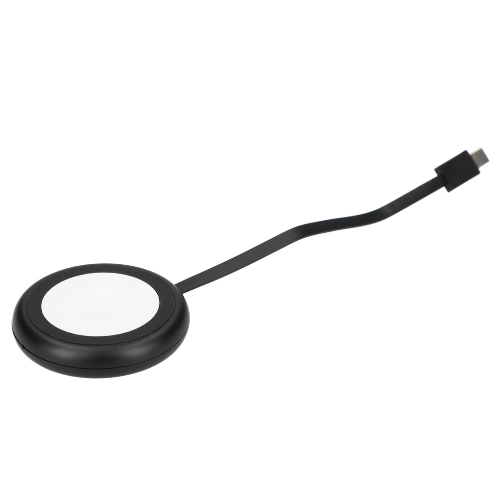 Travel Wireless Charger for Phone, Earbuds and Watch, 15W - Black - Left Side 3