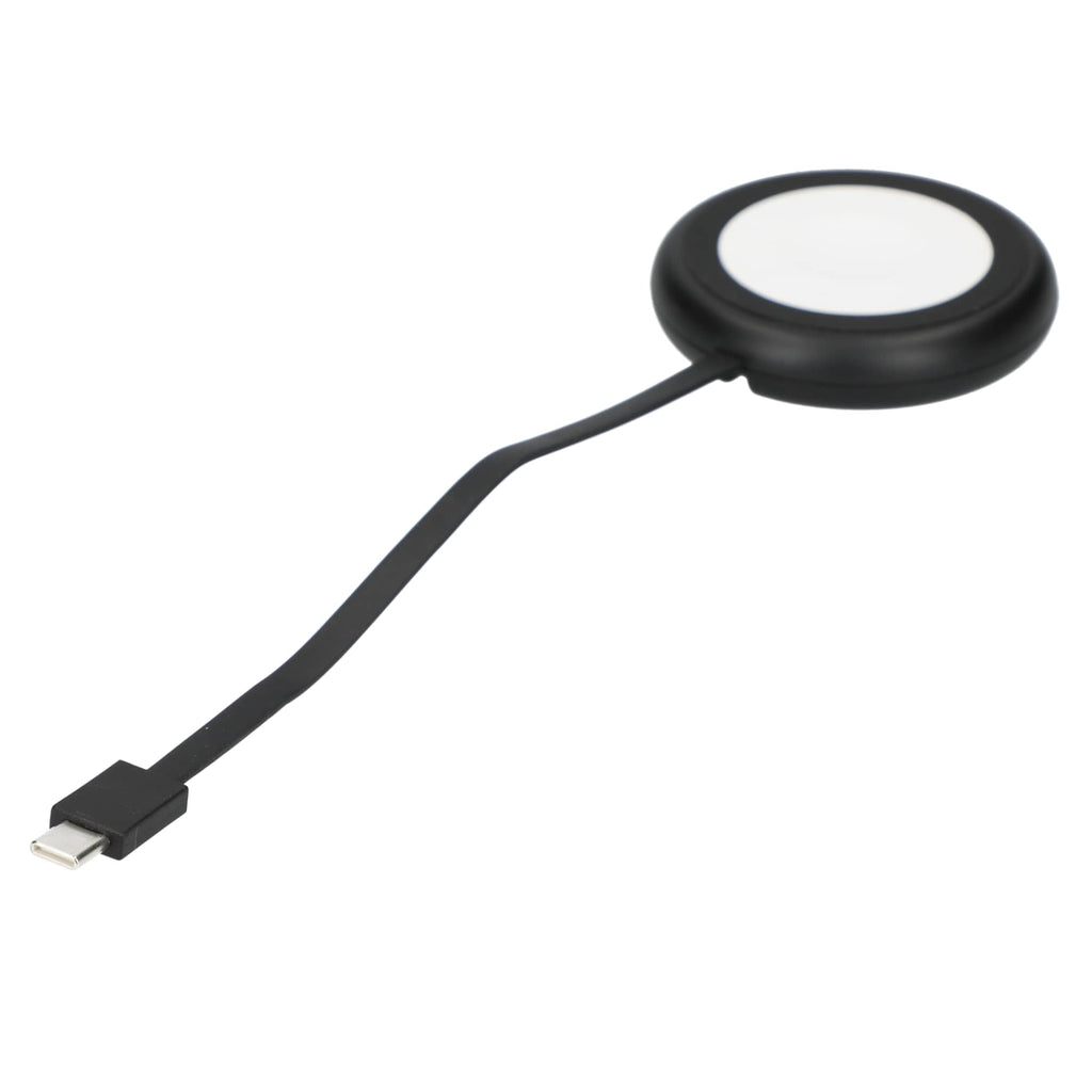 Travel Wireless Charger for Phone, Earbuds and Watch, 15W - Black - Right Side 3