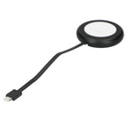Travel Wireless Charger for Phone, Earbuds and Watch, 15W - Black - Right Side 3