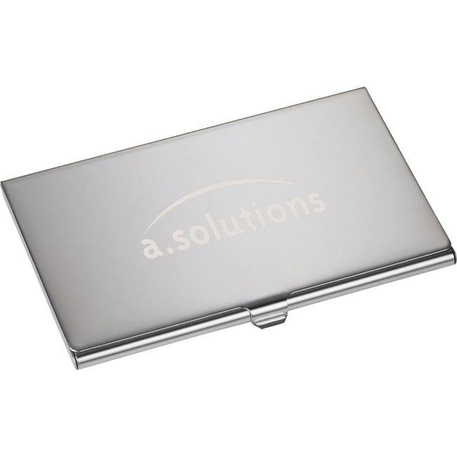Traverse Mirror Finish Business Card Case Laser Engraving