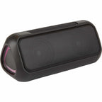 TriBoom Party Speaker with Side Lights, 6W Full Color - Black - Right Angle 4