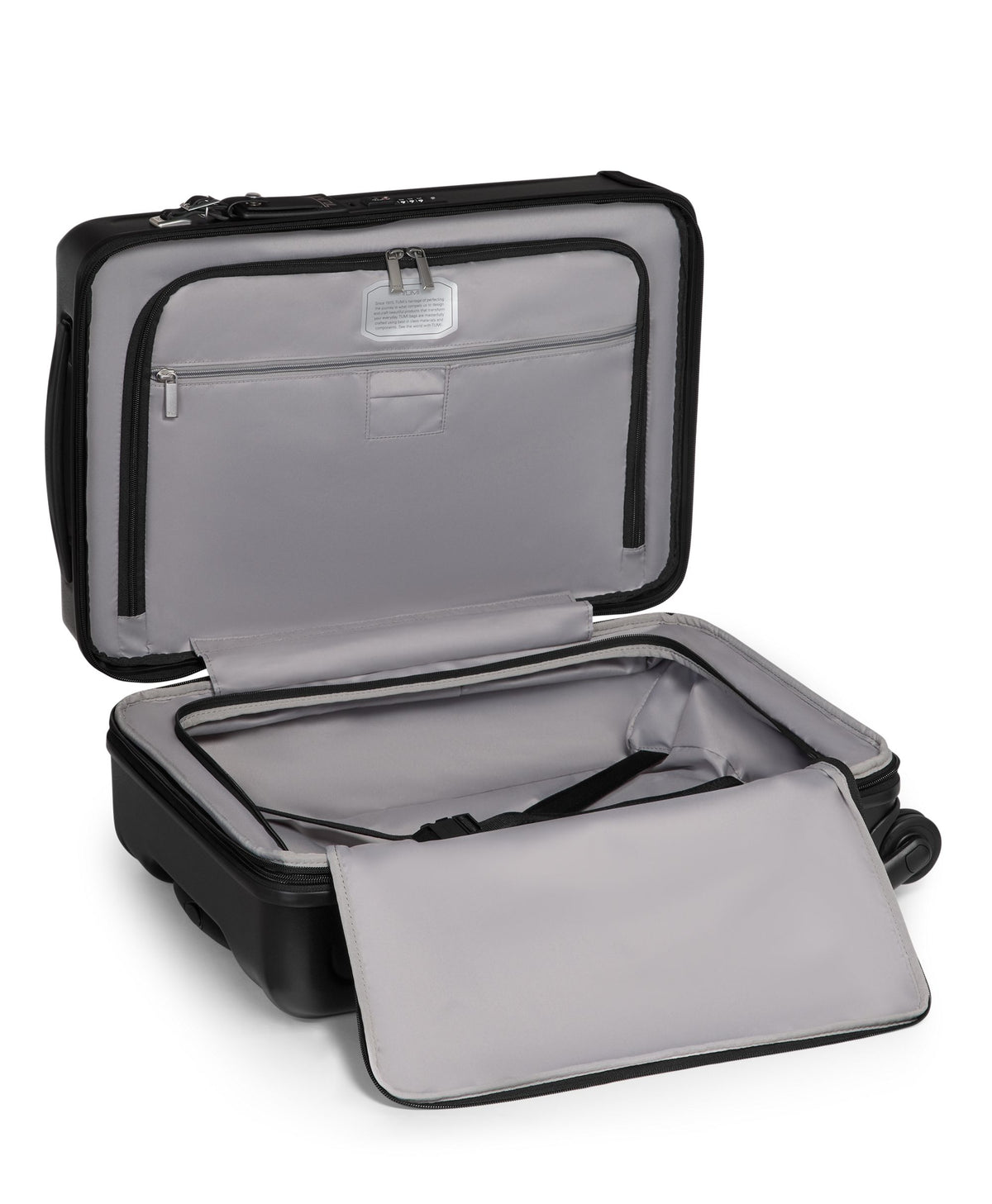 TUMI Carry On Case, Ventra - Black - Open