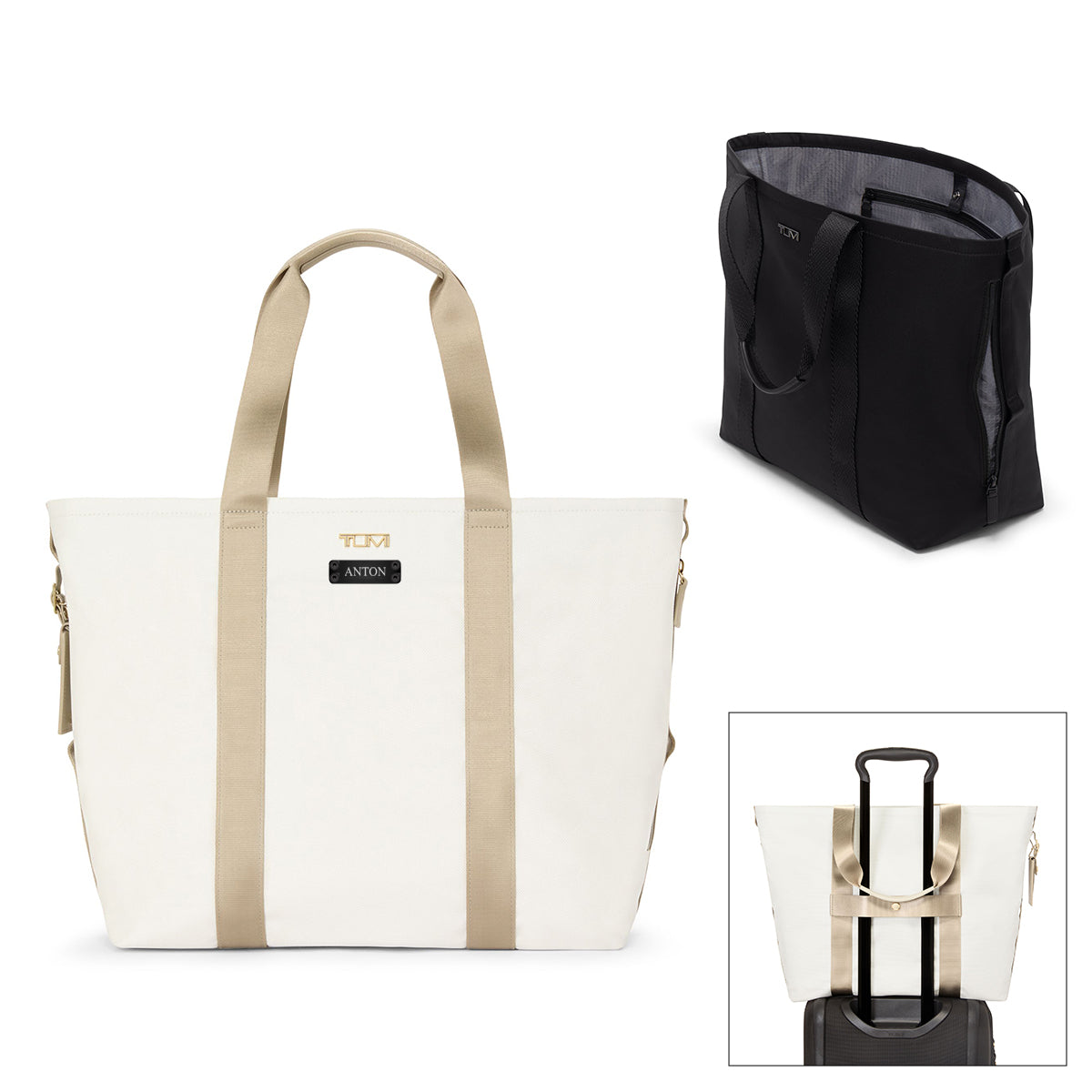TUMI Sport Essential East West Tote, Medium - Black
