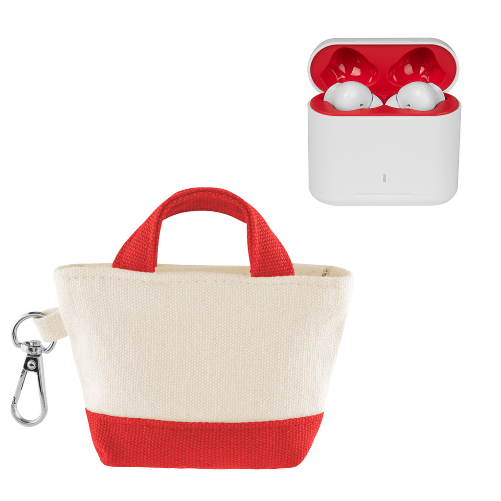 Tunes and Tote Kit - Red - Blank
