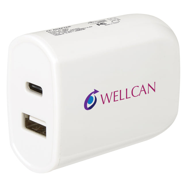 UL Listed USB and Type-C Wall Adapter
