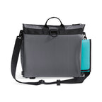 Uptown Convertible Diaper Bag with Stroller Straps Embroidery - Grey - View 4