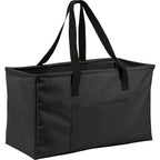 Utility Tote with Wire Rim, Large Full Color - Black - Photo 2