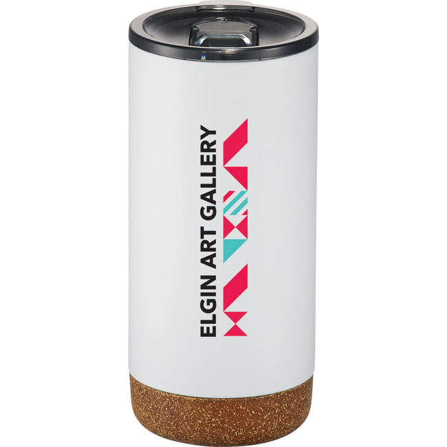 Valhalla Copper Vacuum Tumbler with Cork Base, 16 oz Full Color