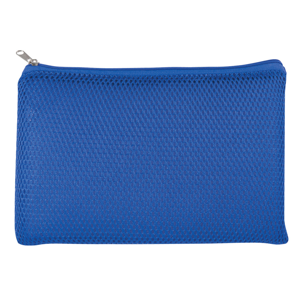 Vanity Bag in Mesh - Royal Blue - Back