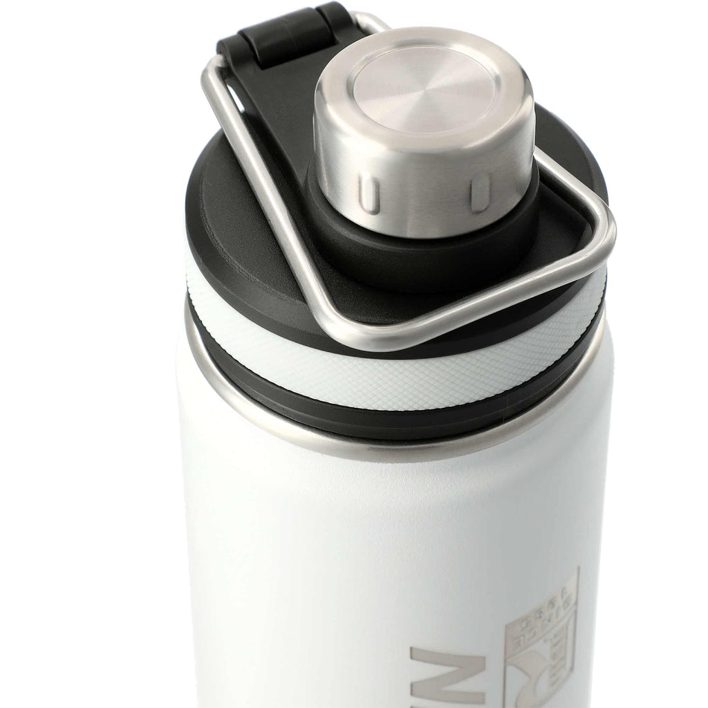 Vasco Copper Insulated Bottle, 20 oz - White - Front 2