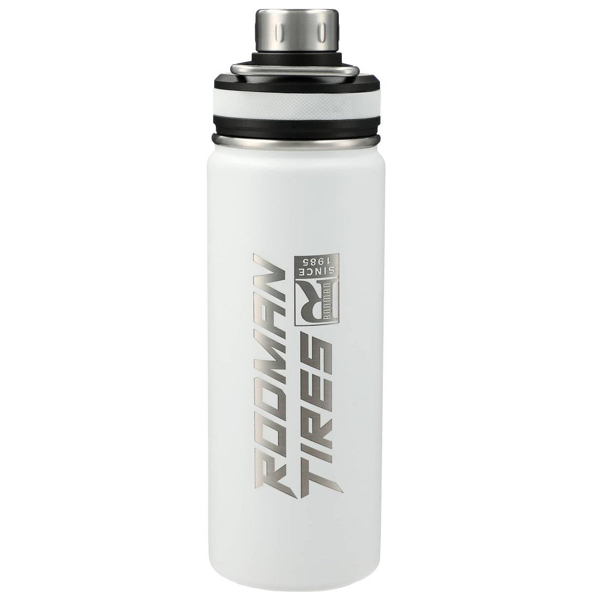 Vasco Copper Insulated Bottle, 20 oz - White - Front 3