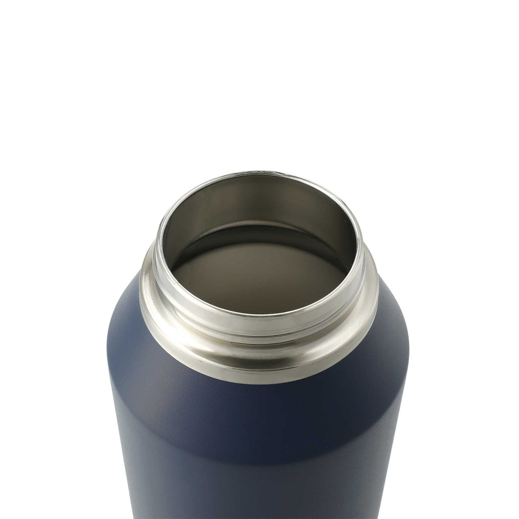 Vasco Copper Insulated Bottle, 40 oz - Navy - Left Angle 3