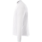Vega Tech Quarter Zip Pullover for Men Embroidery - White - Left Side