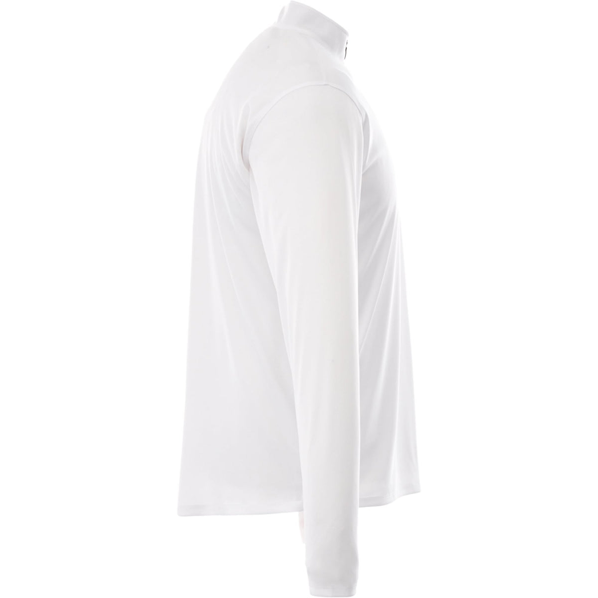Vega Tech Quarter Zip Pullover for Men Embroidery - White - Right Side