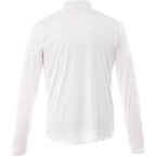 Vega Tech Quarter Zip Pullover for Men Transfer - White - Back Flat