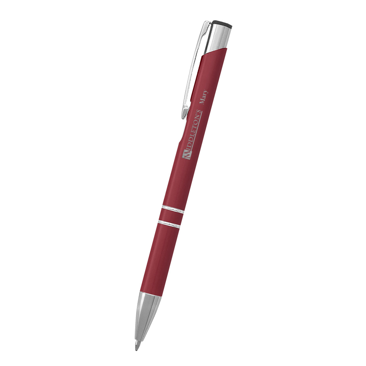 Venetian Pen - Red - Laser Engraving