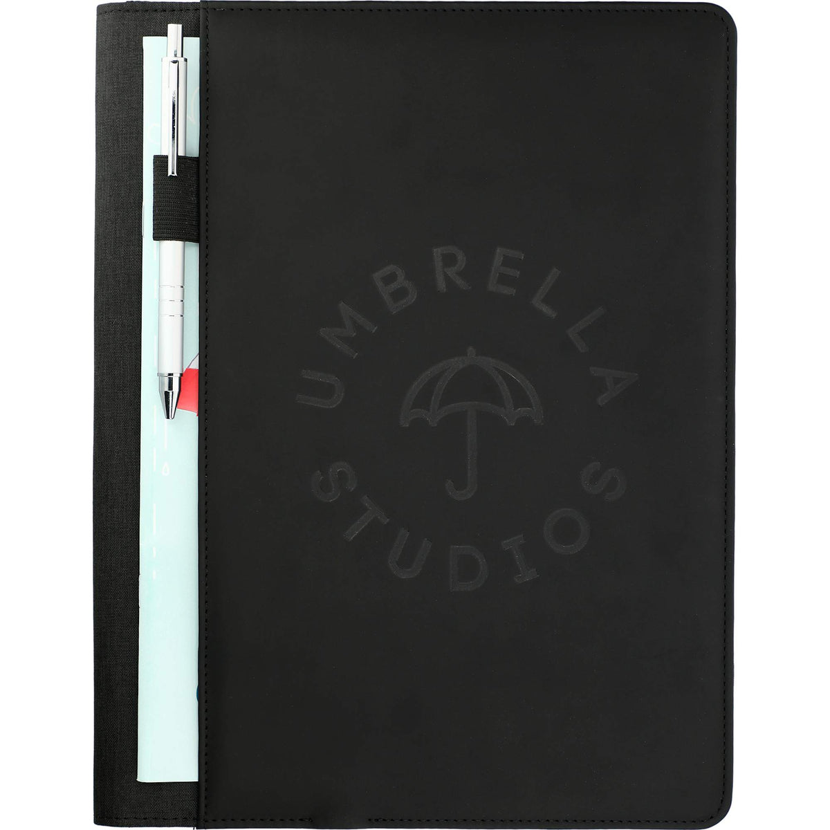 Vienna Wireless Charging Writing Pad, 10 x 12.5 Inches - Black - Front