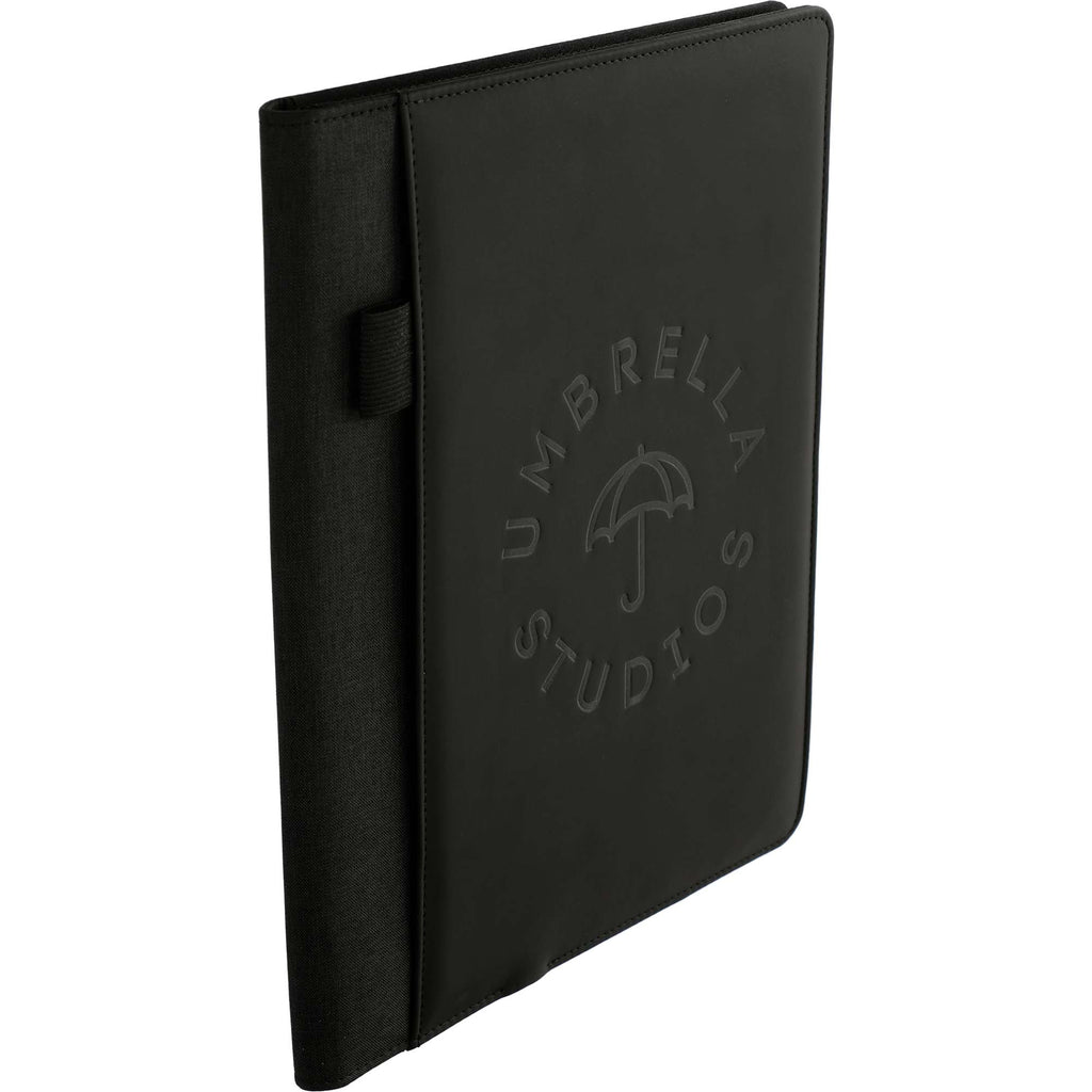 Vienna Wireless Charging Writing Pad, 10 x 12.5 Inches - Black - Right Angle