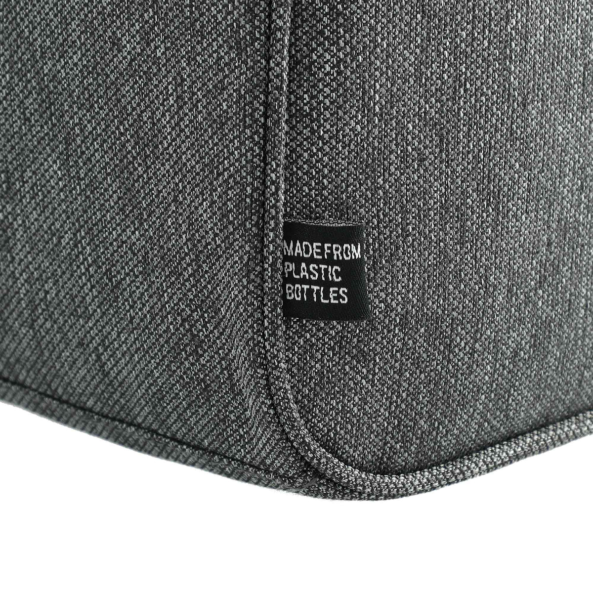 Vila Executive Duffel Bag in Recycled PET Embroidery - Graphite - Detail