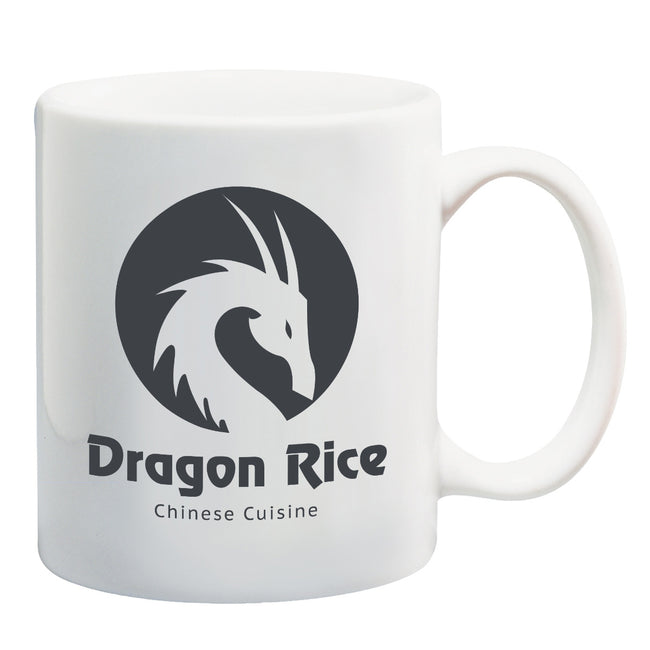 Vitrified Ceramic Mug, 11 oz
