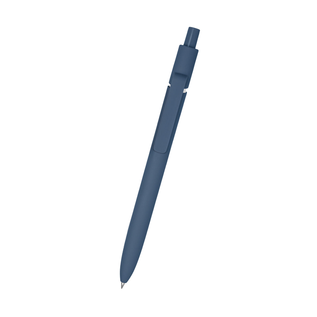 Vivian Gel Pen in Recycled ABS - Navy - Front