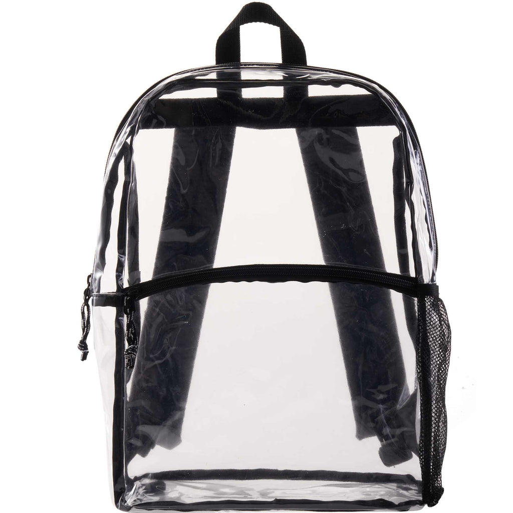 Vue Clear Stadium Backpack - Clear - Front Propped 2