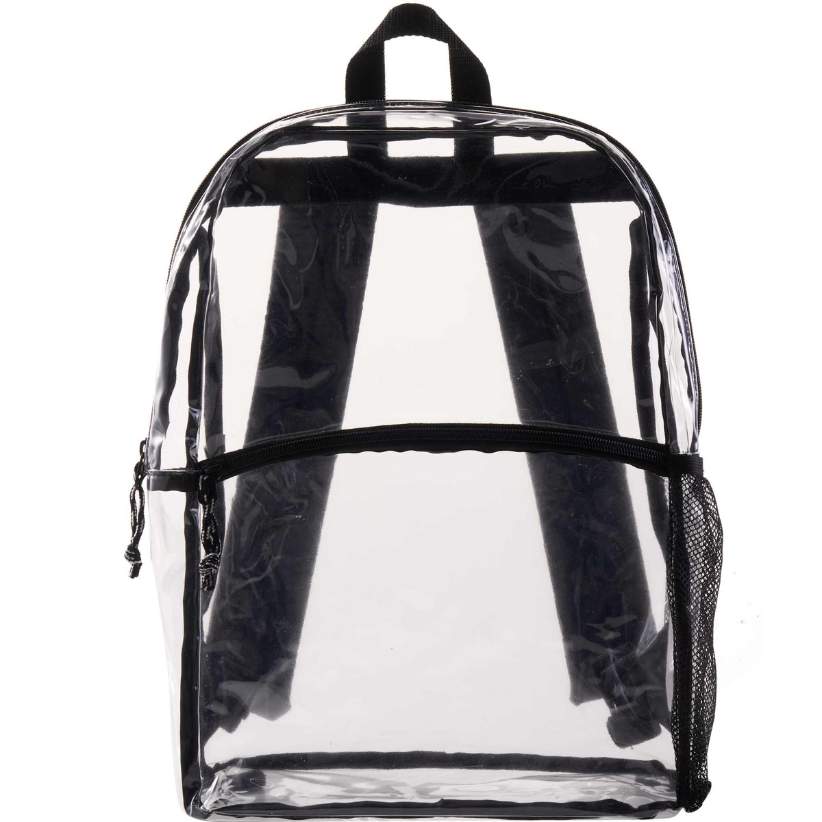 Vue Clear Stadium Backpack - Clear - Front Propped 2