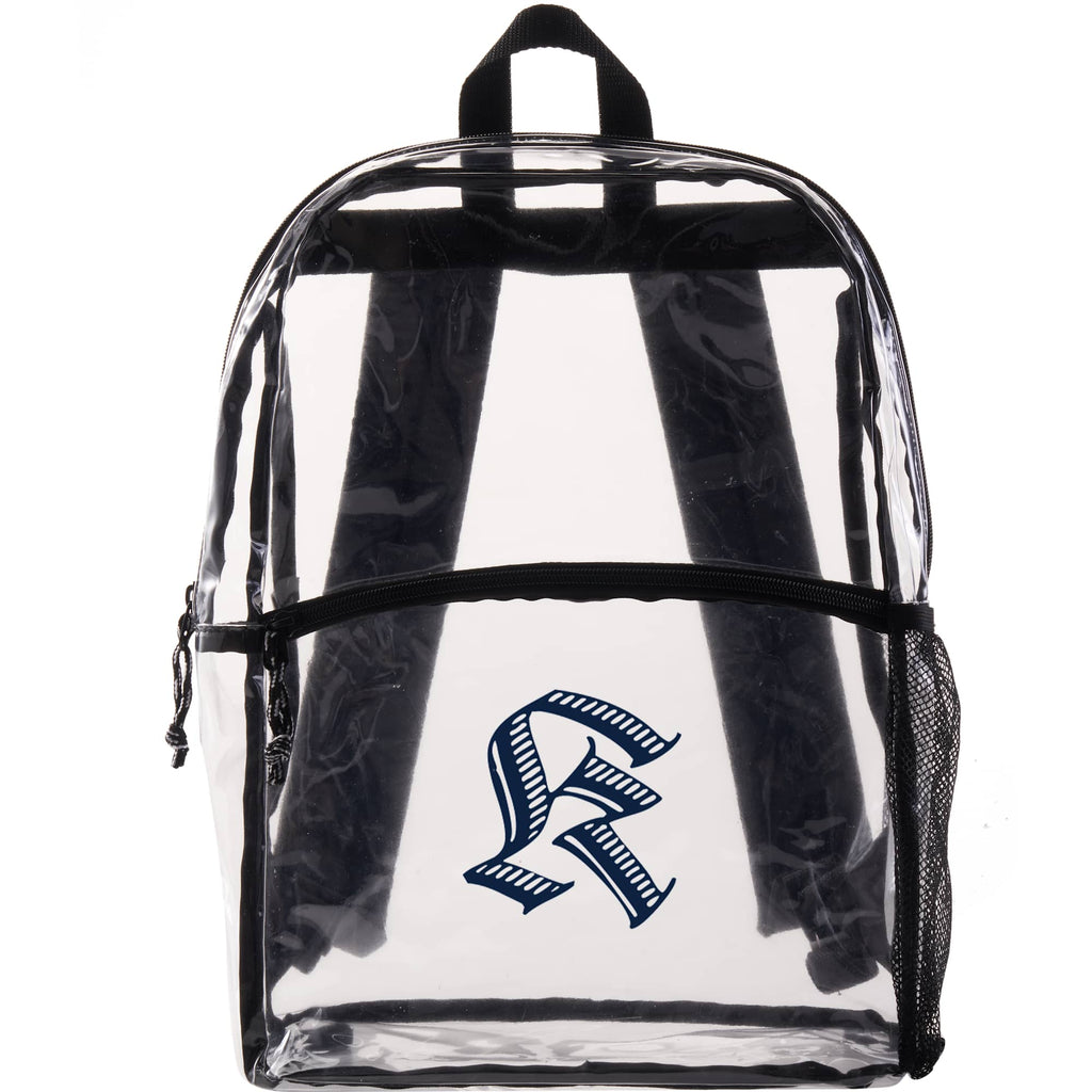 Vue Clear Stadium Backpack - Clear - Front Propped