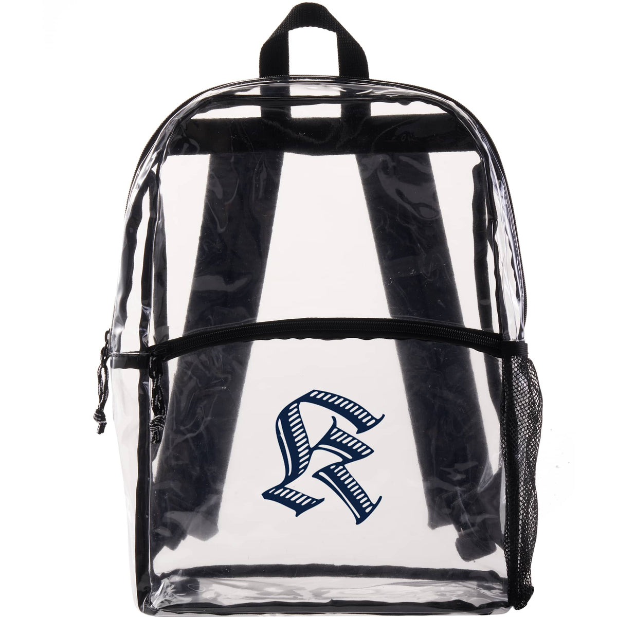 Vue Clear Stadium Backpack - Clear - Front Propped