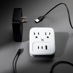 Wall Adapter with Type-C - White - Lifestyle_Padprint