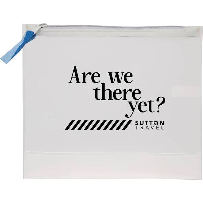 Wander and Roam Clear Travel Pouch in TPU