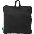 Wander and Roam Packable Travel Tote in Recycled Ripstop Embroidery - Black - Back Packaging