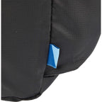Wander and Roam Packable Travel Tote in Recycled Ripstop Embroidery - Black - Detail 2