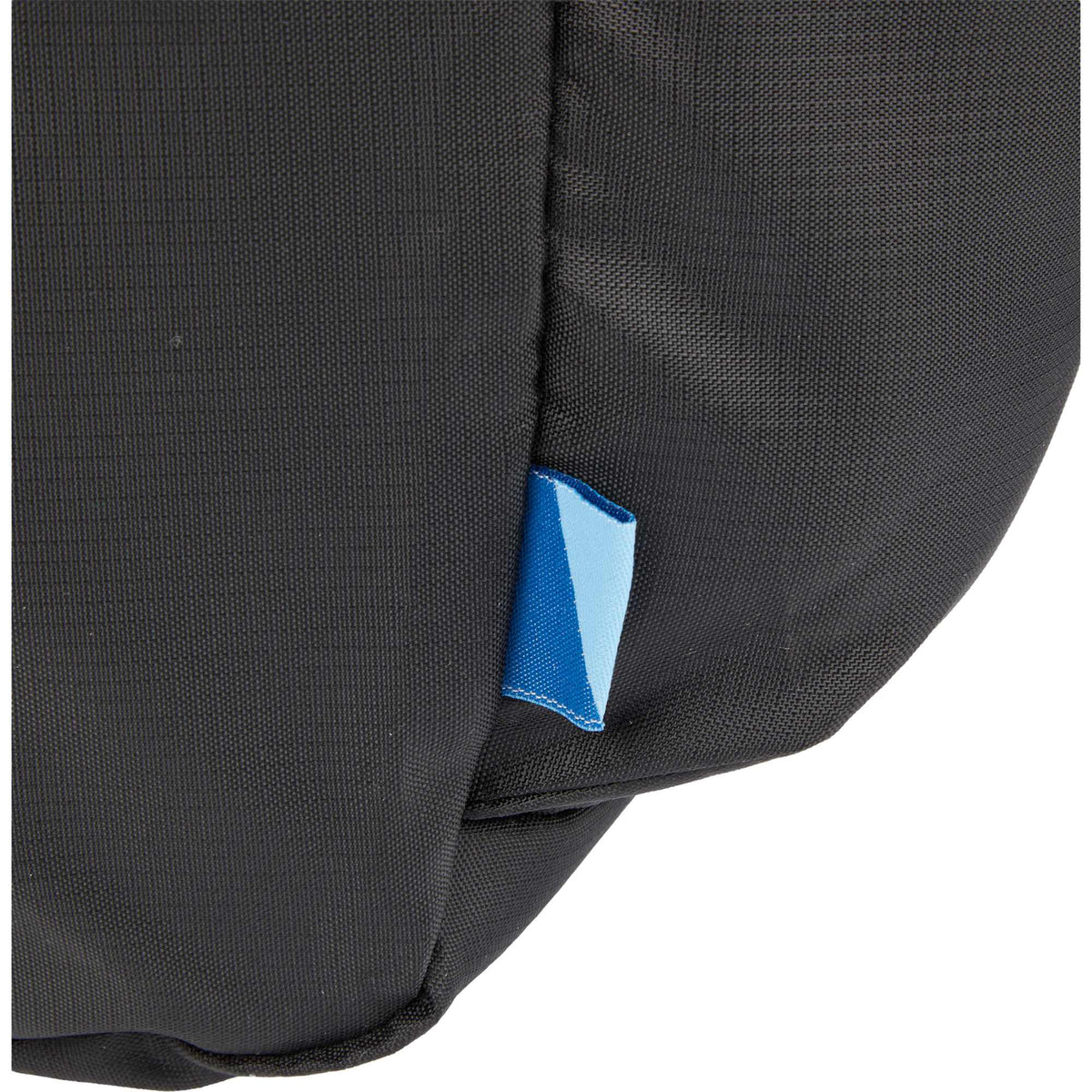 Wander and Roam Packable Travel Tote in Recycled Ripstop Embroidery - Black - Detail 2
