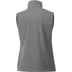 Warlow Waterproof Softshell Vest for Women Transfer - Quarry - Back Flat
