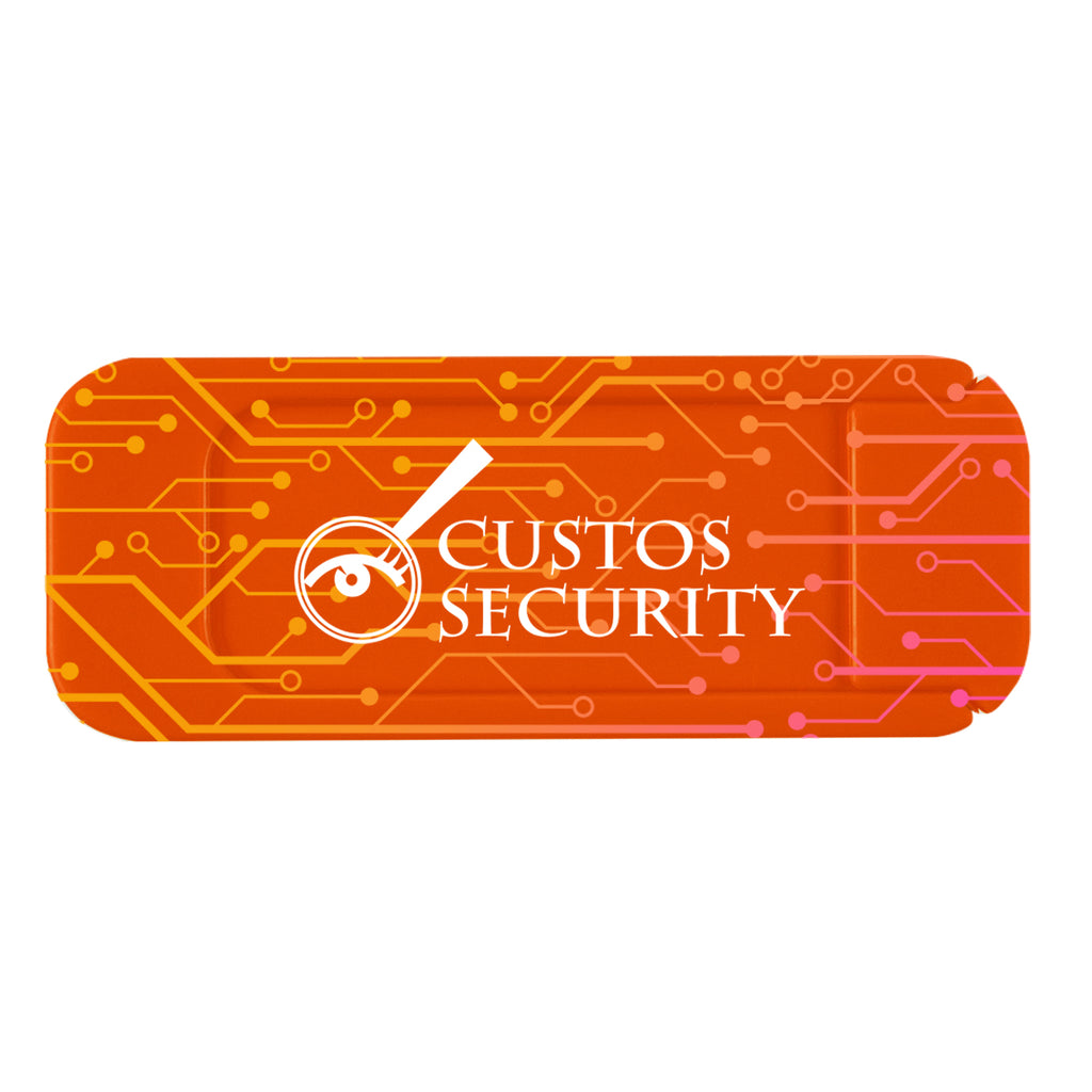 Webcam Privacy Cover - Orange - Digibrite_Fullcoverage